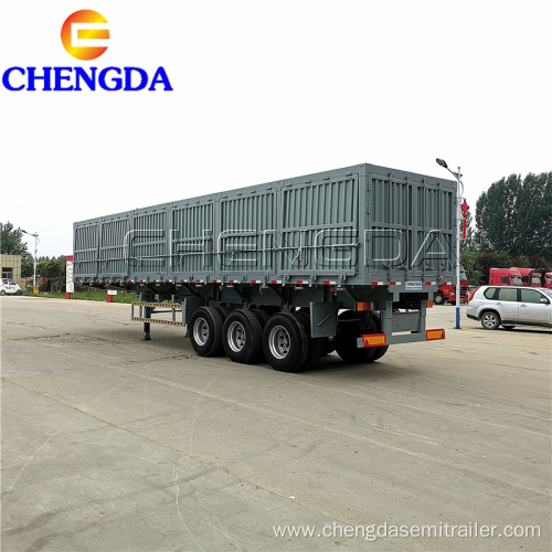 3 Axle Side Wall Semi Trailer